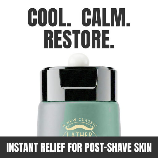Lather & Wood Shaving Co After-Shave Balm - Emerald Grove Men Grooming, Health White Smoke