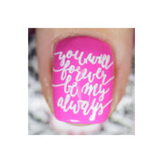 UberChic Beauty Love and Marriage-05 Stamping Plate Rosy Brown