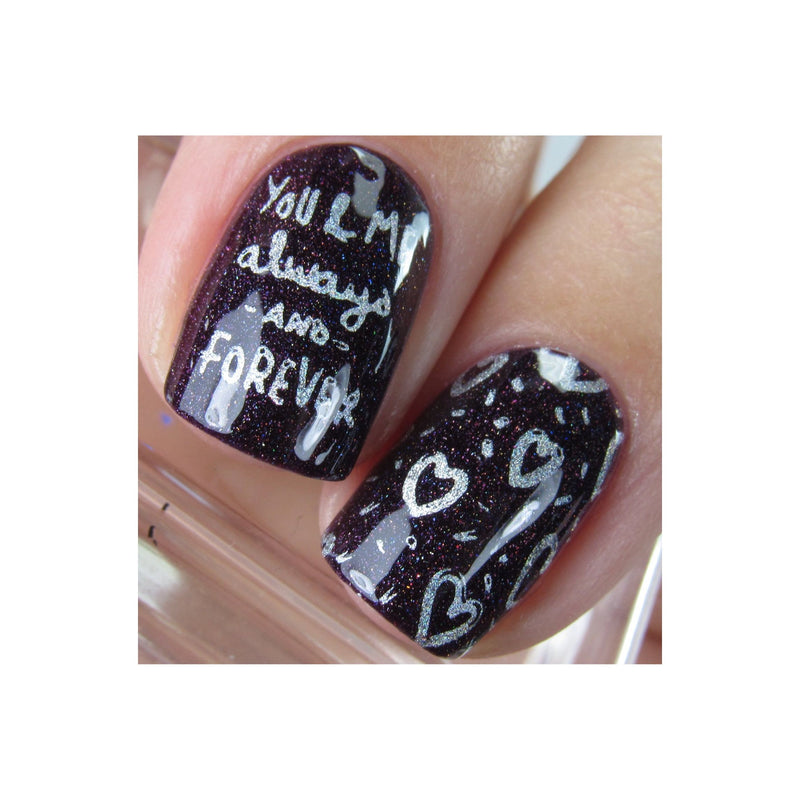 UberChic Beauty Love and Marriage-05 Stamping Plate Rosy Brown