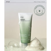 AsiaBeautyMall ANUA Heartleaf Quercetinol Pore Deep Cleansing Foam Face Cleanser Light Gray