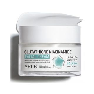 AsiaBeautyMall APLB Glutathione Niacinamide Facial Cream Moisturizer White Smoke