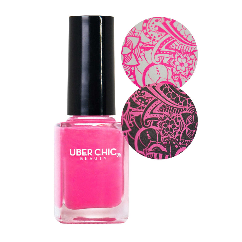 UberChic Beauty La Vida Loca - Stamping Polish Stamping Polish White Smoke