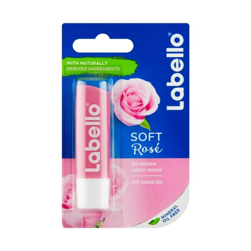 Labello Labello Soft Rose 24h Moisture Lip Balm 4.8g Lip Balm Thistle