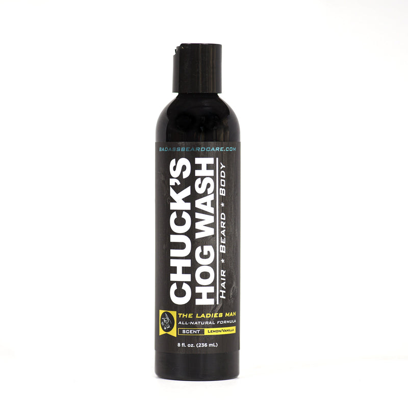 Badass Beard Care Chuck's Hog Wash - The Ladies Man HOG WASH Dark Slate Gray BABC