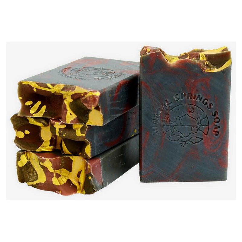 Mineral Springs Soap Ladon Dragons Blood Handcrafted Soap White Smoke