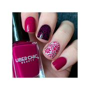 UberChic Beauty Lady of Burgundy - Stamping Polish Stamping Polish Maroon