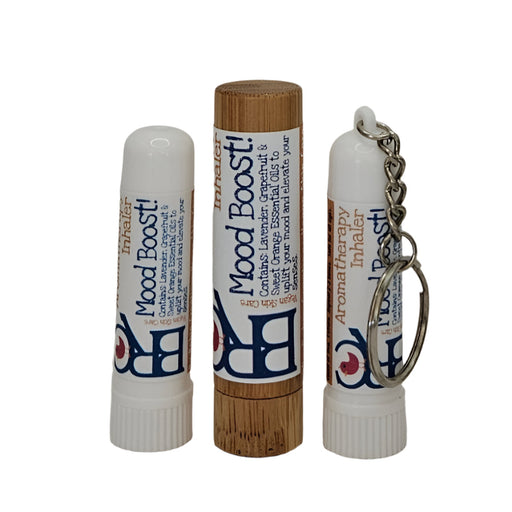By Robin Creations Mood Boost Aromatherapy Inhaler Aromatherapy White Smoke Plastic - without a keychain,Plastic - with a keychain,Bamboo (100% Plastic-Free & Zero Waste)