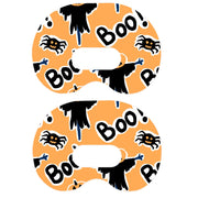 Peelz Pumpkin Boo Medtronic Guardian Connect Patch Tape - Pump Peelz Patch Medical Tape White Smoke 12-Pack (Set of 12 Patches),4-Pack (Set of 4 Patches),1-Single (1 Single Patch)