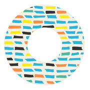 Peelz Colorful Sticks Freestyle Libre 2 Patch Tape - Pump Peelz Patch Medical Tape White Smoke 12-Pack Libre 2 (Set of 12 Patches),4-Pack Libre 2 (Set of 4 Patches),1-Single (1 Single Patch)