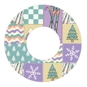Peelz Après Ski Freestyle Libre 2 Patch Tape - Pump Peelz Patch Medical Tape White Smoke 12-Pack Libre 2 (Set of 12 Patches),4-Pack Libre 2 (Set of 4 Patches),1-Single (1 Single Patch)