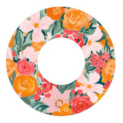 Peelz Blush Blossom Freestyle Libre 2 Patch Tape - Pump Peelz Patch Medical Tape White Smoke 12-Pack Libre 2 (Set of 12 Patches),4-Pack Libre 2 (Set of 4 Patches),1-Single (1 Single Patch)