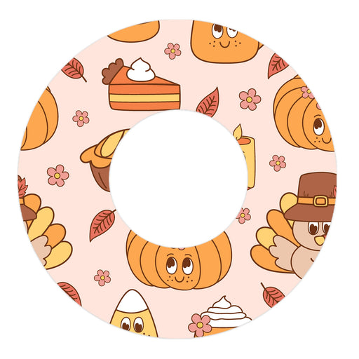 Peelz Cozy Harvest Freestyle Libre 2 Patch Tape - Pump Peelz Patch Medical Tape White Smoke 12-Pack Libre 2 (Set of 12 Patches),4-Pack Libre 2 (Set of 4 Patches),1-Single (1 Single Patch)