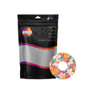 Peelz Blush Blossom Patch Tape Designed for the FreeStyle Libre 3 Plus & Lingo Patch Medical Tape White Smoke 12-Pack (Set of 12 Patches),4-Pack (Set of 4 Patches),1-Single (1 Single Patch)