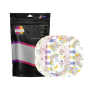 Peelz Spring Variety Tandem Mobi Decorative Patch Tape - Pump Peelz Patch Medical Tape White Smoke 12-Pack (Set of 12 Patches),4-Pack (Set of 4 Patches)