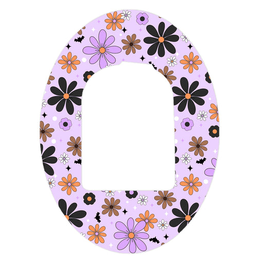 Peelz Batty Blooms Pod Patch Tape - Pump Peelz Patch Medical Tape White Smoke 12-Pack (Set of 12 Patches),4-Pack (Set of 4 Patches),1-Single (One Patch)