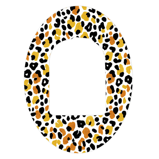 Peelz Golden Leopard Pod Patch Tape - Pump Peelz Patch Medical Tape White Smoke 12-Pack (Set of 12 Patches),4-Pack (Set of 4 Patches),1-Single (One Patch)