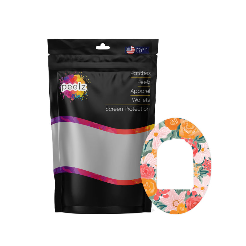 Peelz Blush Blossom Pod Patch Tape – Pump Peelz Patch Medical Tape White Smoke 12-Pack (Set of 12 Patches),4-Pack (Set of 4 Patches),1-Single (One Patch)
