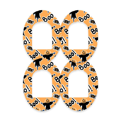 Peelz Pumpkin Boo Pod Patch Tape - Pump Peelz Patch Medical Tape White Smoke 12-Pack (Set of 12 Patches),4-Pack (Set of 4 Patches),1-Single (One Patch)