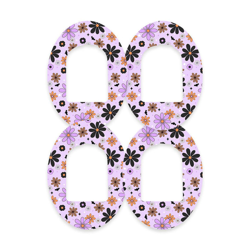 Peelz Batty Blooms Pod Patch Tape - Pump Peelz Patch Medical Tape White Smoke 12-Pack (Set of 12 Patches),4-Pack (Set of 4 Patches),1-Single (One Patch)