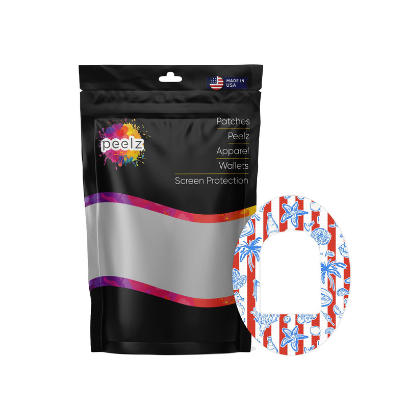 Peelz Spritz Parade Pod Patch Tape - Pump Peelz Patch Medical Tape White Smoke 12-Pack (Set of 12 Patches),4-Pack (Set of 4 Patches),1-Single (One Patch)