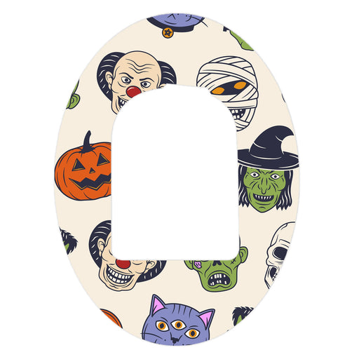 Peelz Monster Mash Pod Patch Tape - Pump Peelz Patch Medical Tape White Smoke 12-Pack (Set of 12 Patches),4-Pack (Set of 4 Patches),1-Single (One Patch)