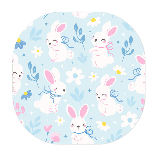 Peelz Sweet Bunnies Overpatch Tape - Pump Peelz Patch Medical Tape White Smoke 12-Pack (Set of 12 Patches),4-Pack (Set of 4 Patches),1-Single (One Patch)