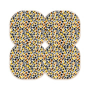Peelz Golden Leopard Overpatch Tape - Pump Peelz Patch Medical Tape White Smoke 12-Pack (Set of 12 Patches),4-Pack (Set of 4 Patches),1-Single (One Patch)