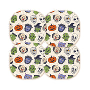 Peelz Monster Mash Overpatch Tape - Pump Peelz Patch Medical Tape Seashell 12-Pack (Set of 12 Patches),4-Pack (Set of 4 Patches),1-Single (One Patch)