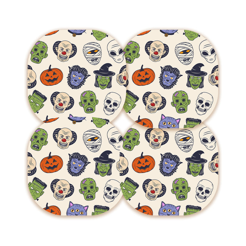 Peelz Monster Mash Overpatch Tape - Pump Peelz Patch Medical Tape Seashell 12-Pack (Set of 12 Patches),4-Pack (Set of 4 Patches),1-Single (One Patch)