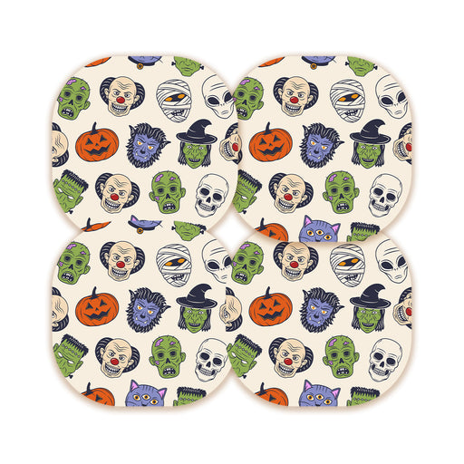 Peelz Monster Mash Overpatch Tape - Pump Peelz Patch Medical Tape Seashell 12-Pack (Set of 12 Patches),4-Pack (Set of 4 Patches),1-Single (One Patch)
