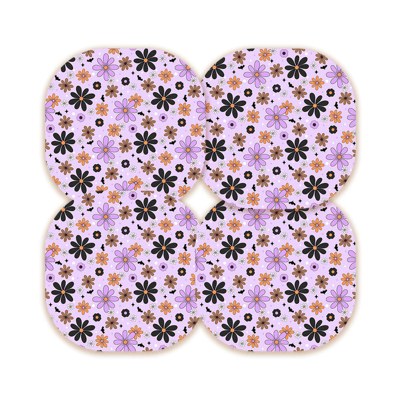Peelz Batty Blooms Overpatch Tape - Pump Peelz Patch Medical Tape White Smoke 12-Pack (Set of 12 Patches),4-Pack (Set of 4 Patches),1-Single (One Patch)