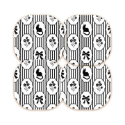 Peelz Midnight Cat Overpatch Tape - Pump Peelz Patch Medical Tape Dark Gray 12-Pack (Set of 12 Patches),4-Pack (Set of 4 Patches),1-Single (One Patch)