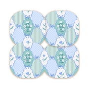 Peelz Cottage Bows Overpatch Tape - Pump Peelz Patch Medical Tape Lavender 12-Pack (Set of 12 Patches),4-Pack (Set of 4 Patches),1-Single (One Patch)