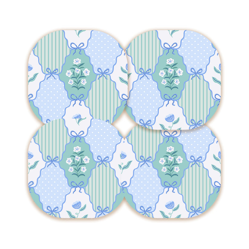 Peelz Cottage Bows Overpatch Tape - Pump Peelz Patch Medical Tape Lavender 12-Pack (Set of 12 Patches),4-Pack (Set of 4 Patches),1-Single (One Patch)