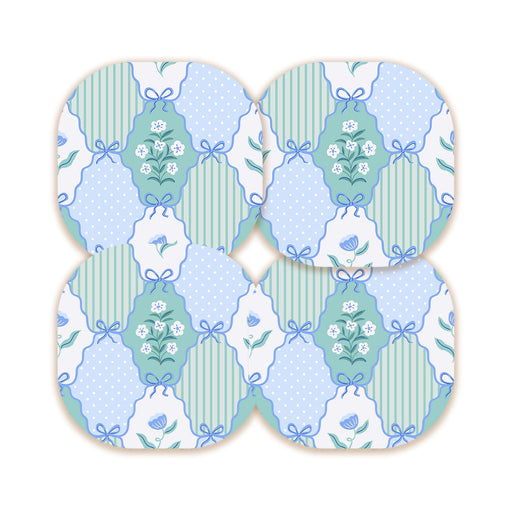 Peelz Cottage Bows Overpatch Tape - Pump Peelz Patch Medical Tape Lavender 12-Pack (Set of 12 Patches),4-Pack (Set of 4 Patches),1-Single (One Patch)
