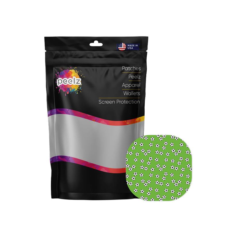 Peelz Kickoff Overpatch Tape - Pump Peelz Patch Medical Tape White Smoke 12-Pack (Set of 12 Patches),4-Pack (Set of 4 Patches),1-Single (One Patch)
