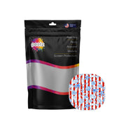 Peelz Spritz Parade Overpatch Tape - Pump Peelz Patch Medical Tape White Smoke 12-Pack (Set of 12 Patches),4-Pack (Set of 4 Patches),1-Single (One Patch)