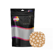Peelz Caramel Daisies Overpatch Tape - Pump Peelz Patch Medical Tape White Smoke 12-Pack (Set of 12 Patches),4-Pack (Set of 4 Patches),1-Single (One Patch)