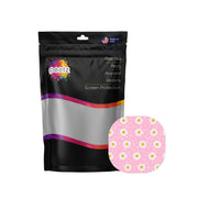 Peelz Spring Daisy Overpatch Tape - Pump Peelz Patch Medical Tape White Smoke 12-Pack (Set of 12 Patches),4-Pack (Set of 4 Patches),1-Single (One Patch)