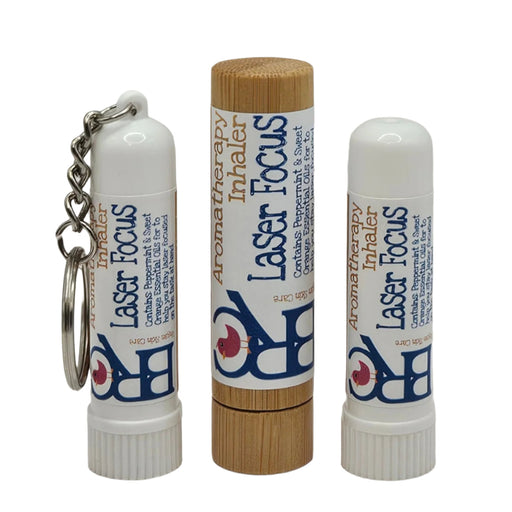 By Robin Creations Laser Focus Aromatherapy Inhaler Aromatherapy White Smoke Plastic - without a keychain,Plastic - with a keychain,Bamboo (100% Plastic-Free & Zero Waste)