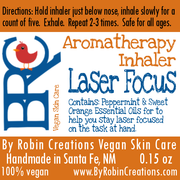 By Robin Creations Laser Focus Aromatherapy Inhaler Aromatherapy White Smoke Plastic - without a keychain,Plastic - with a keychain,Bamboo (100% Plastic-Free & Zero Waste)