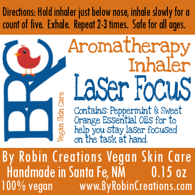 By Robin Creations Laser Focus Aromatherapy Inhaler Aromatherapy White Smoke Plastic - without a keychain,Plastic - with a keychain,Bamboo (100% Plastic-Free & Zero Waste)
