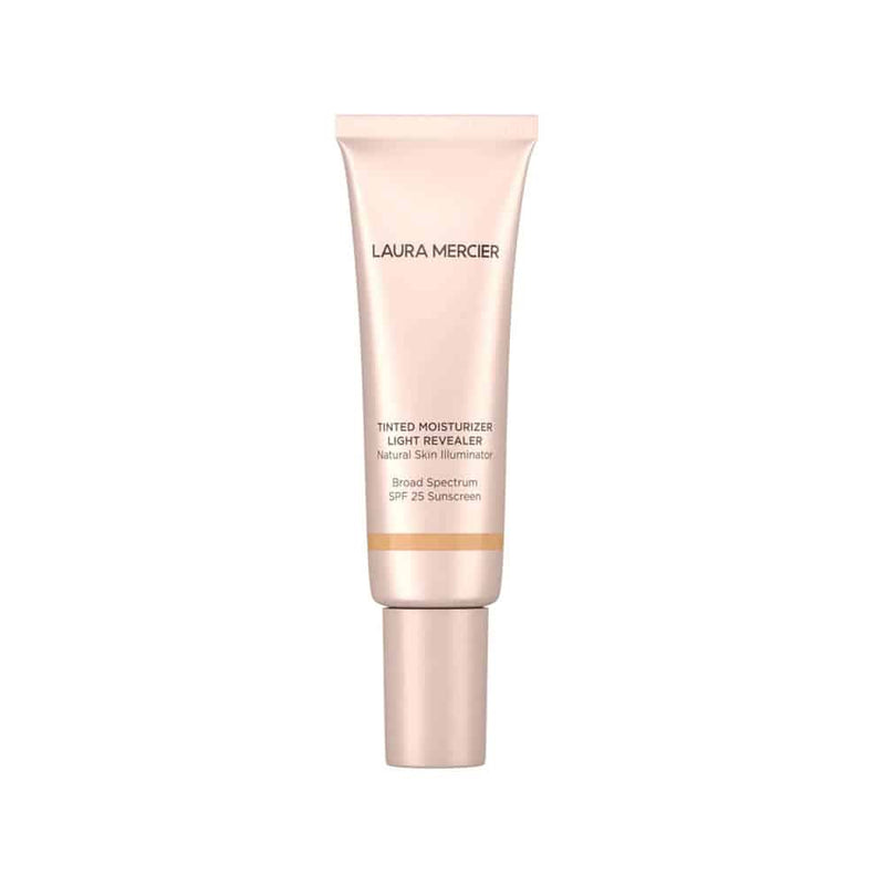 Nava Beauty Laura Mercier Tinted Moisturizer Light Revealer Natural Skin Illuminator SPF 25 White Smoke 2W1 Natural
