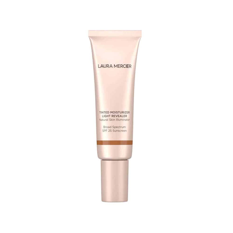 Nava Beauty Laura Mercier Tinted Moisturizer Light Revealer Natural Skin Illuminator SPF 25 White Smoke 5N1 Walnut