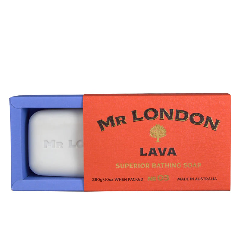 Mr London Mr London Lava No 03 Superior Bathing Soap for Men 280g/10oz Bath Soap Tomato