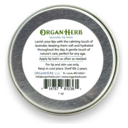 OrganHerb OrganHerb Organic Lavender Lip Balm 1 oz – Calming Hydration with Pure Lavender Essence Organic Lip Balms Light Slate Gray