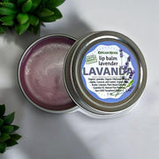 OrganHerb OrganHerb Organic Lavender Lip Balm 1 oz – Calming Hydration with Pure Lavender Essence Organic Lip Balms Dark Gray