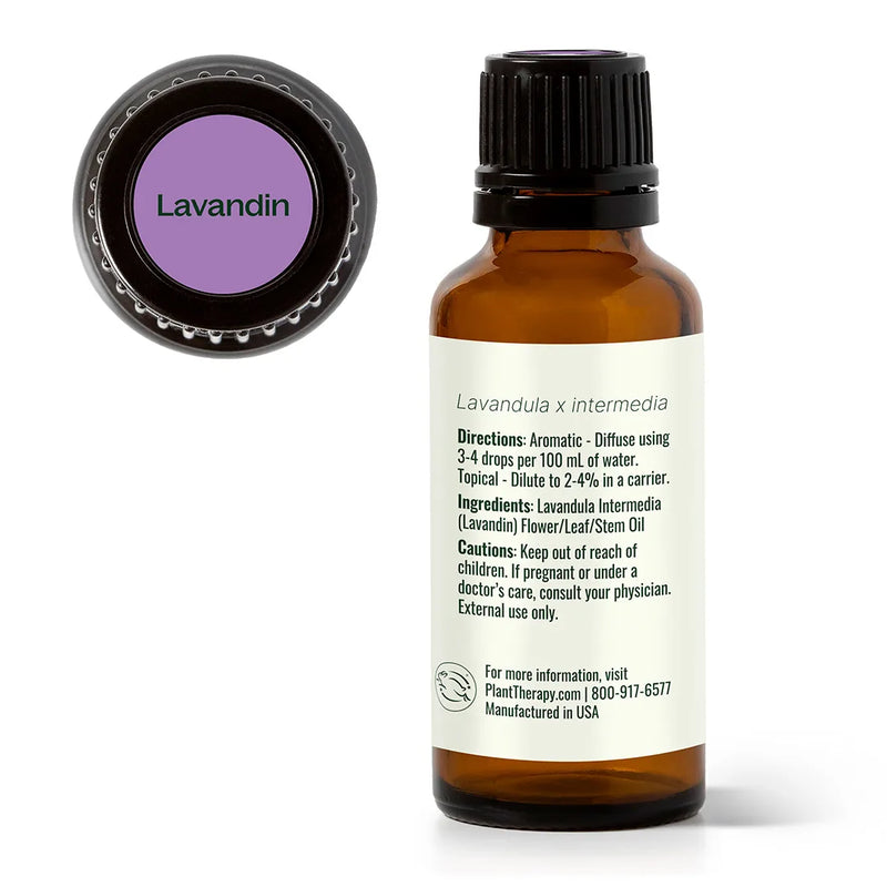 Plant Therapy Lavandin Essential Oil Essential Oil White Smoke 10 mL,30 mL,100 mL