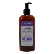 Cimarron Creek Essentials Lavender Organic Hand & Body Lotion Lotion & Moisturizer Dark Slate Gray 8oz - Plastic Bottle