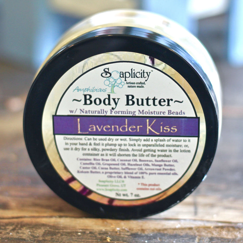 Soaplicity Lavender Kiss Body Butter Body Butter Gray